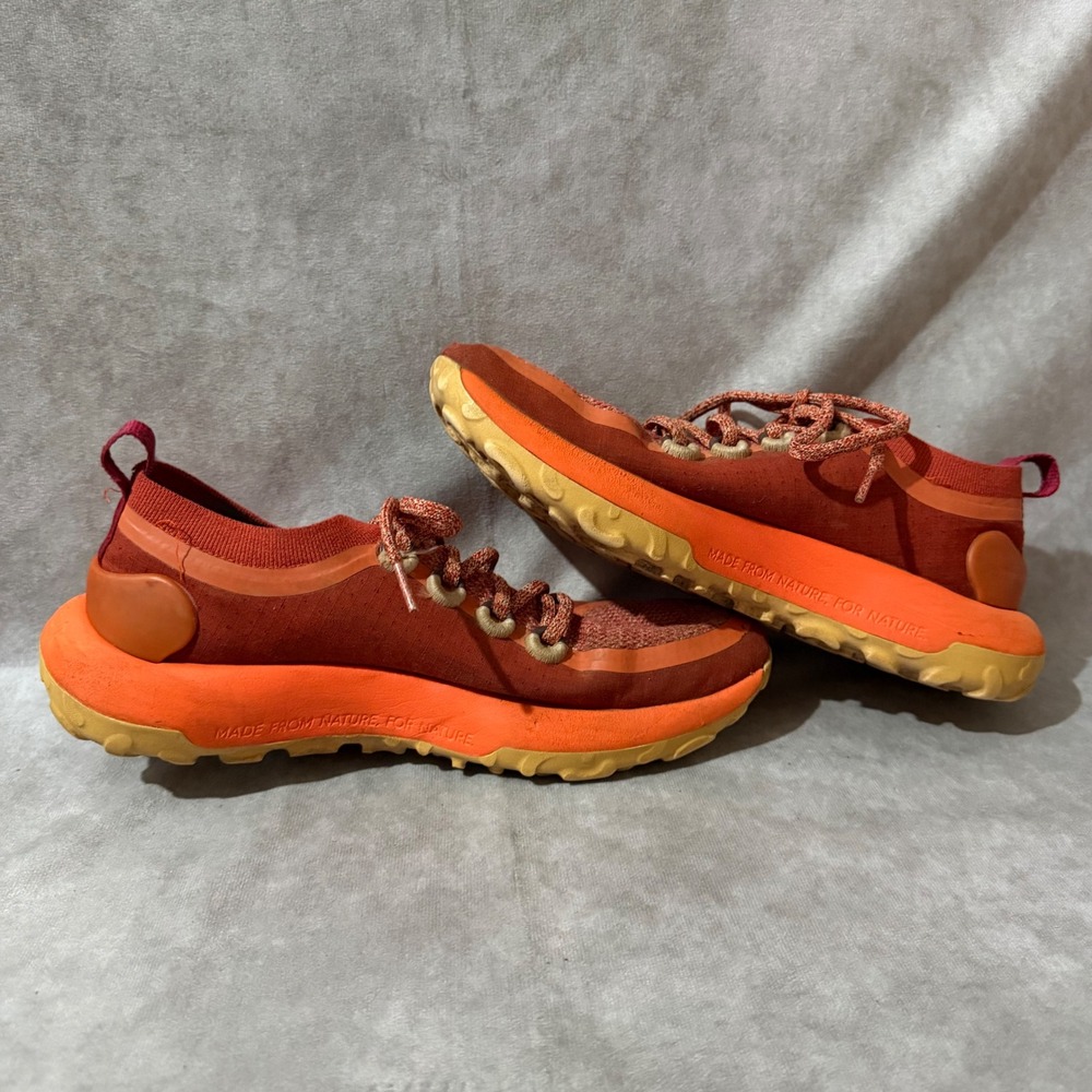 Allbirds Trail Runners SWT Mens 12 Orange Good Sustainable Hiking Sneakers - Picture 3 of 7